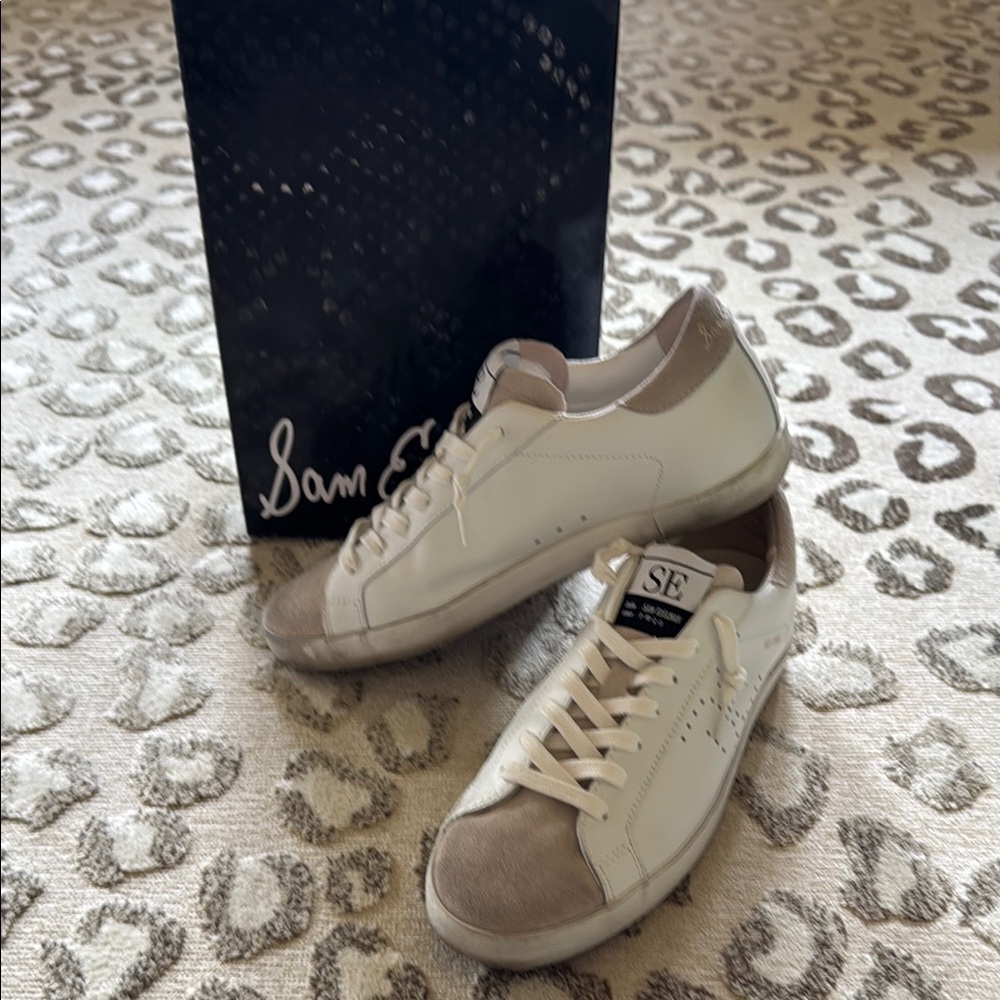 Sam Edelman Aubrie leather sneakers